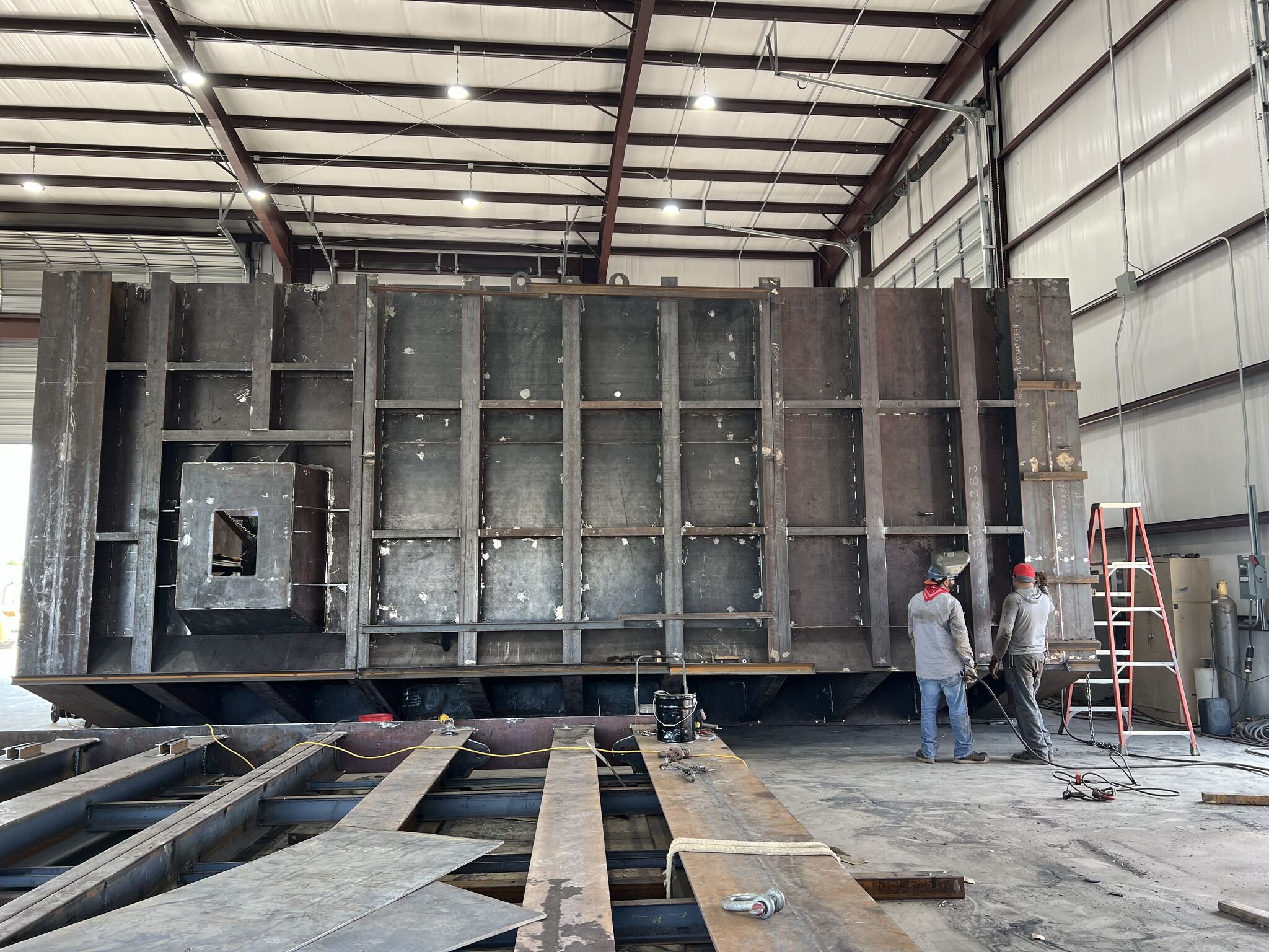 Custom steel assembly