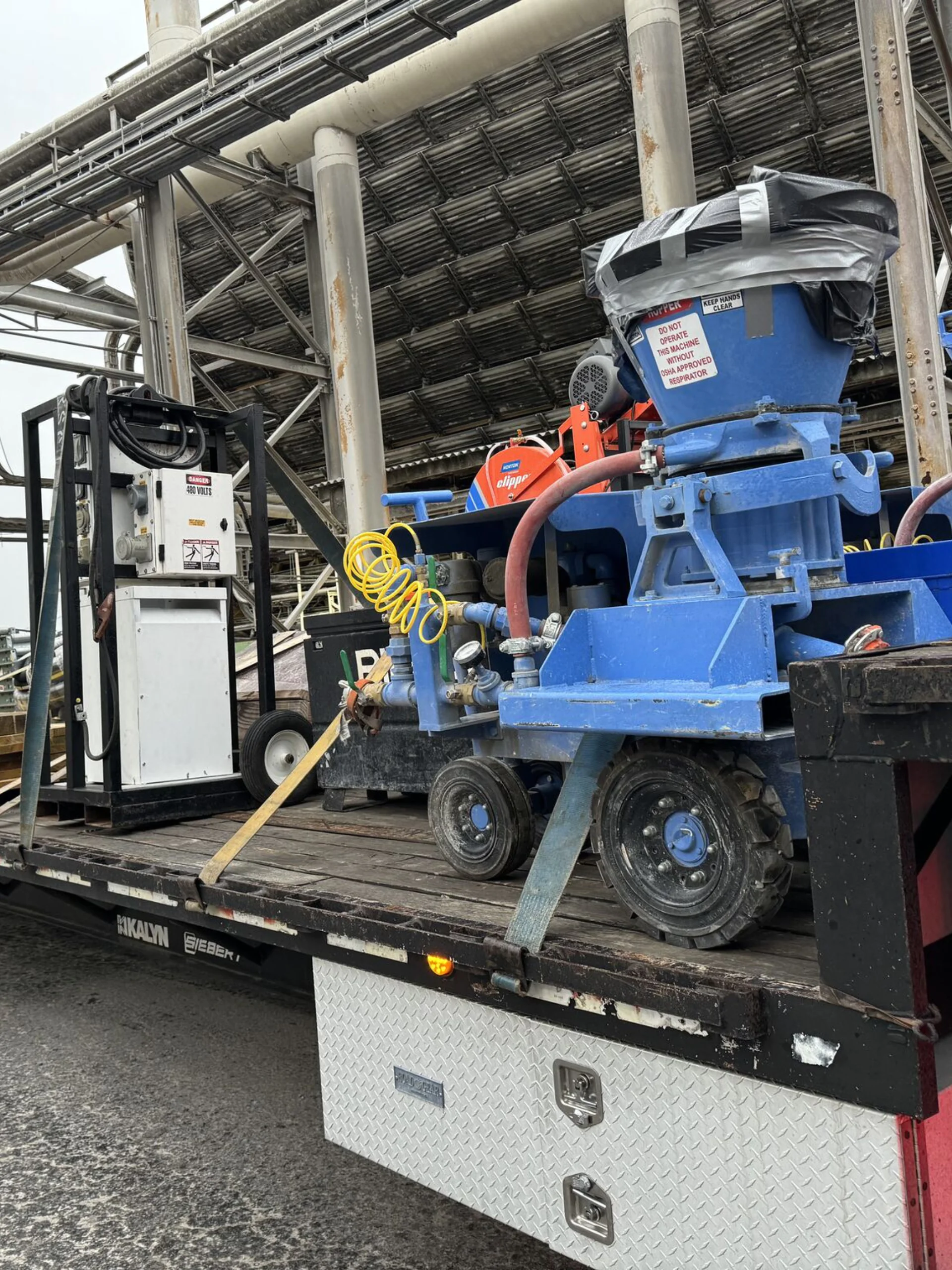Elite Industrial project team on site