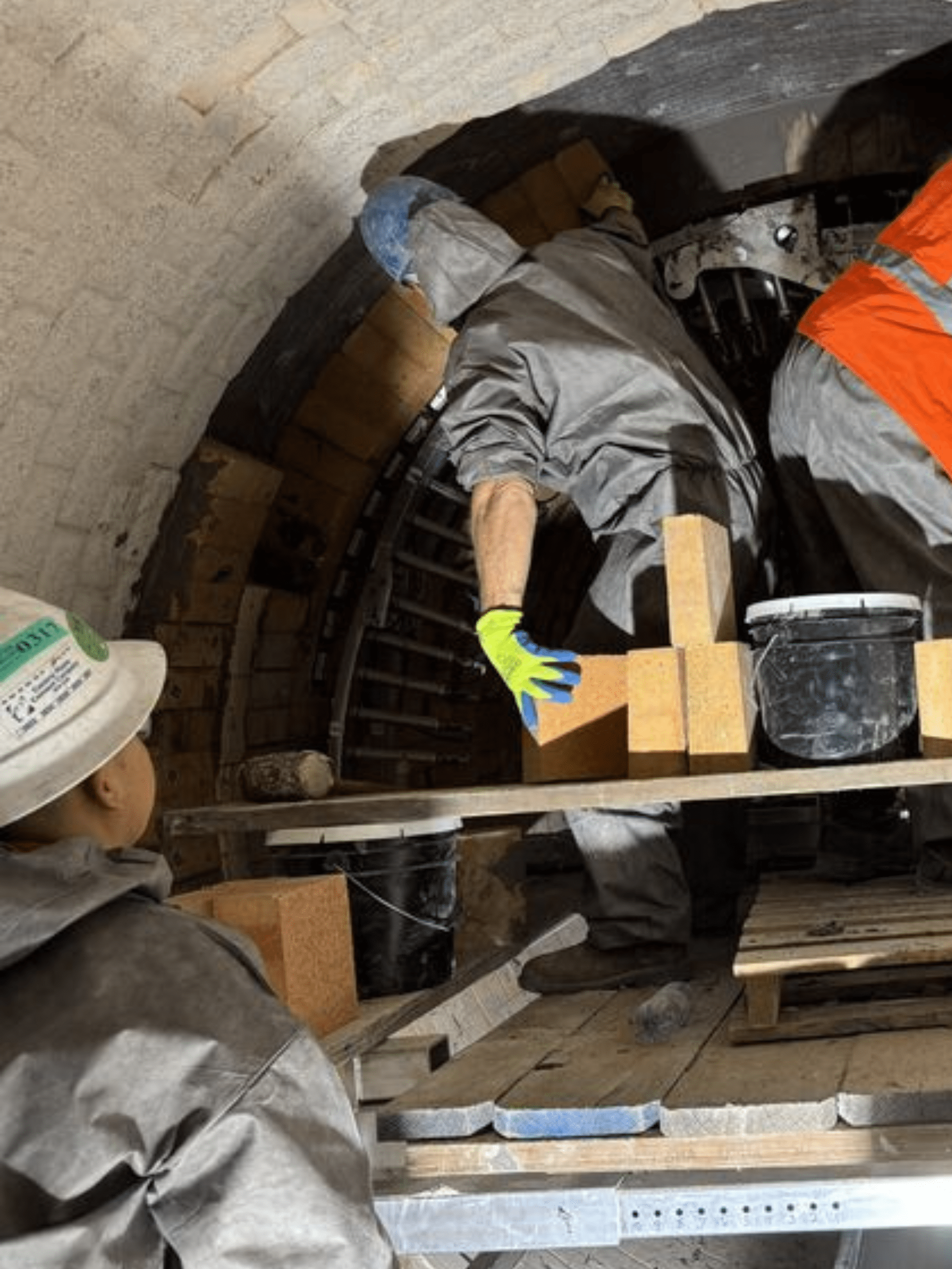 Boiler refractory lining