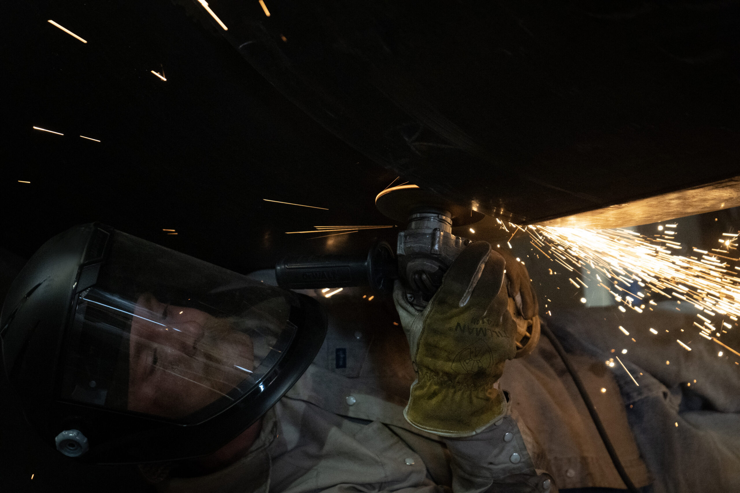 Structural steel fabrication
