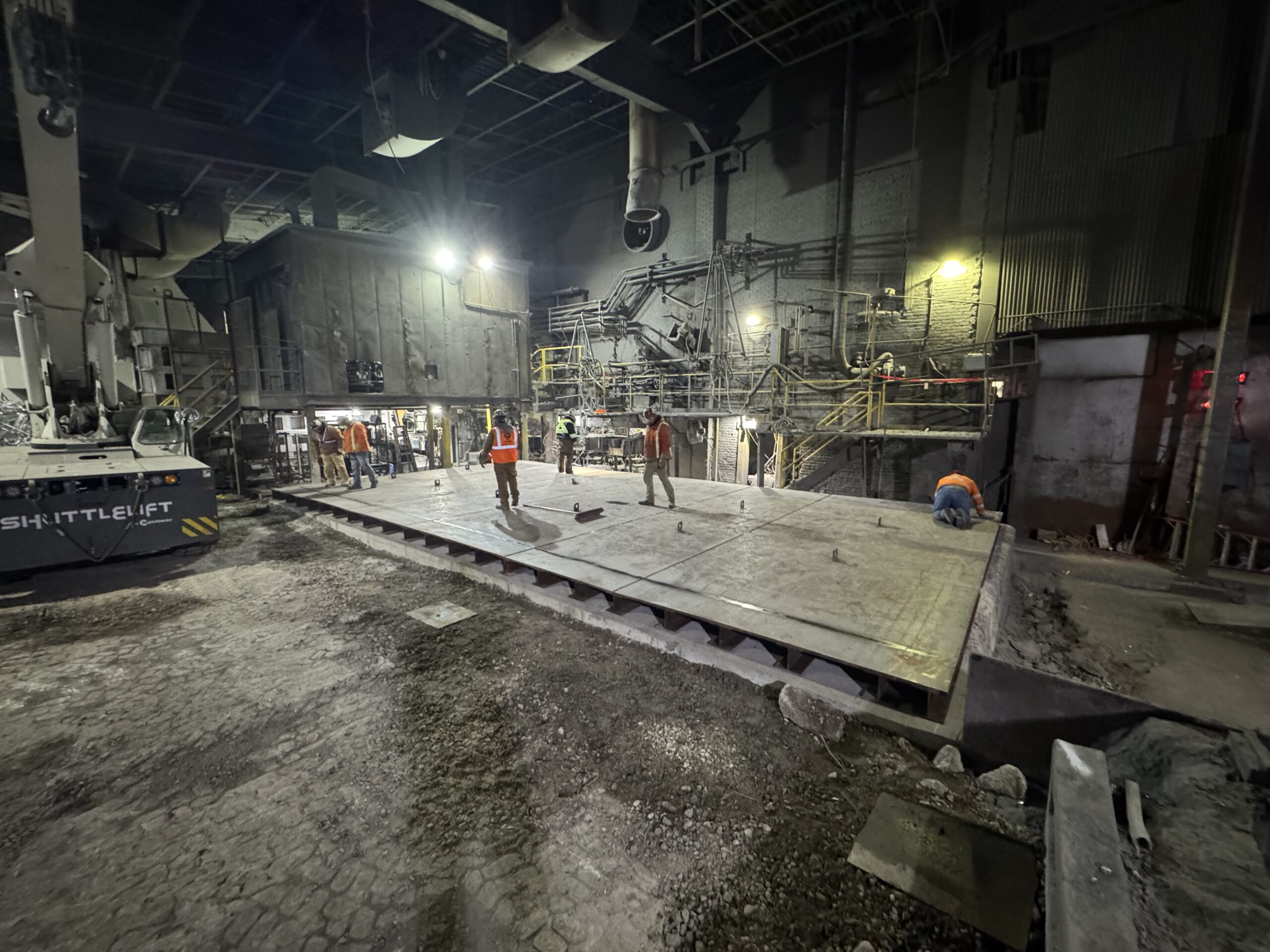 Refractory furnace repair